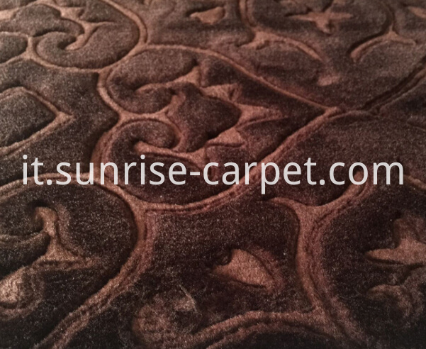 Tappeto in rilievo di macro figura macro figure embossing carpet